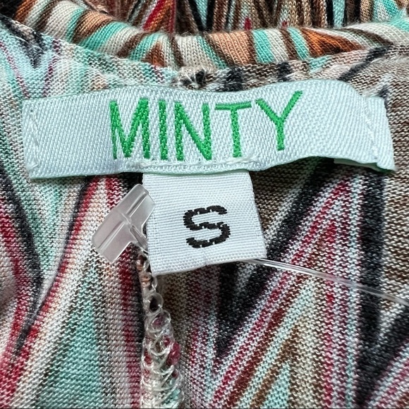 Minty Maxi Dress Spaghetti Straps Small - Picture 9 of 10